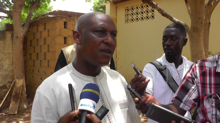 Ibrahima wade, satisfait du déroulement du vote dans son centre Gabriel Ndione