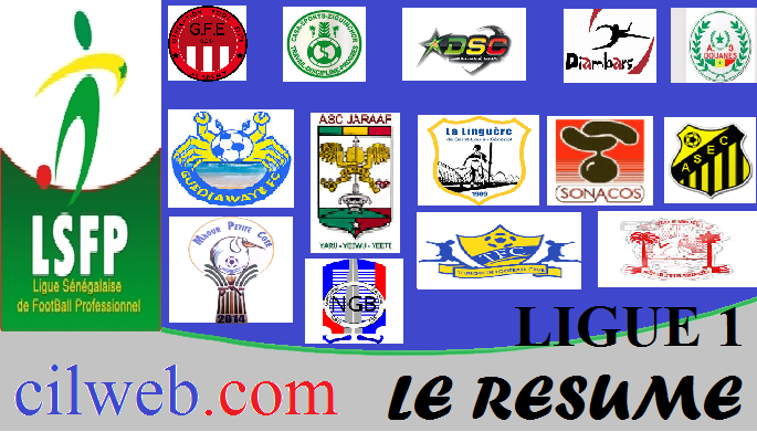 Ligue 1 Sénégal: résumé 6e journée