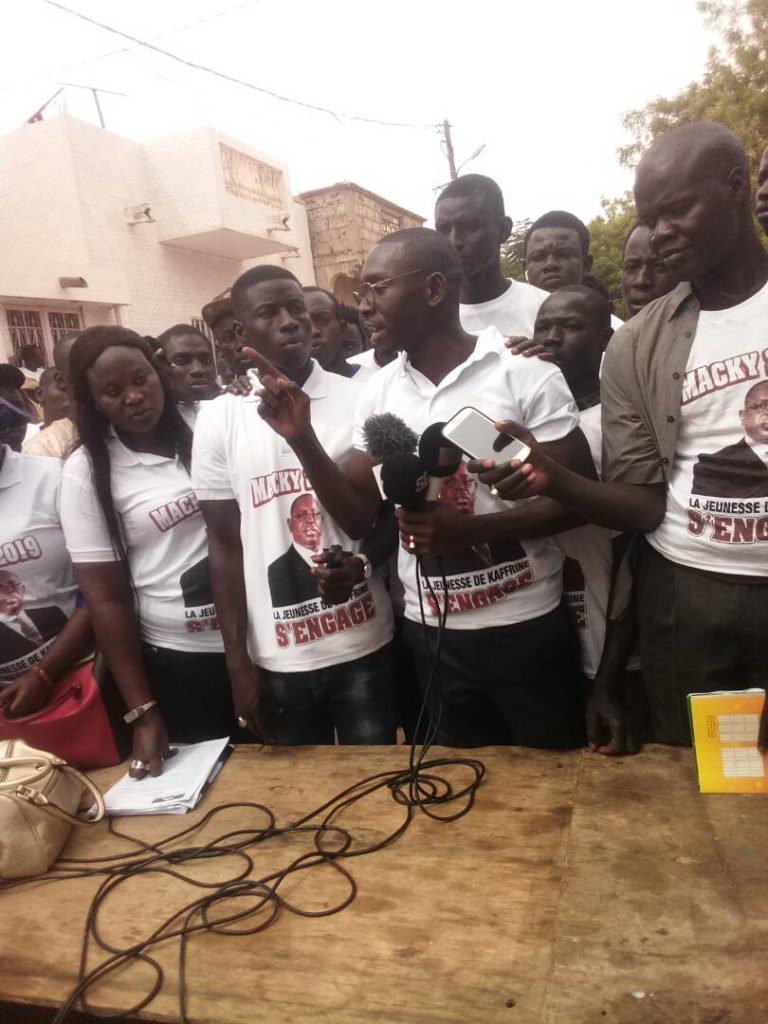 Election présidentielle 2019 : La COJER de Kaffrine déterminée à faire gagner le président SALL au 1er tour