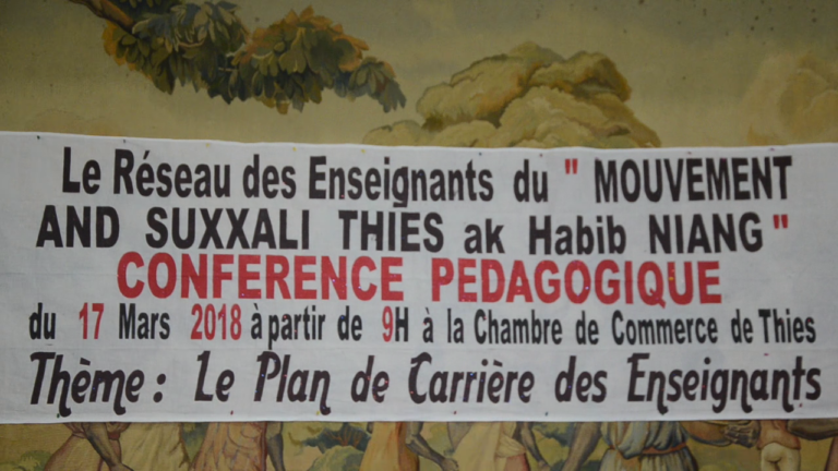 Les enseignants du mouvement And Suxxali Thies ak Habib Niang invitent leurs collègues grévistes à suspendre la grève