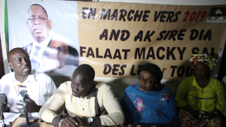 Adoption de la loi sur le parrainage, Les partisans de Siré Dia à Thiès satifaits du président Macky