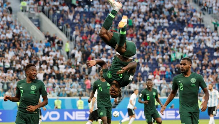 Mondial 2018: le Nigeria éliminé par sa bête noire, l’Argentine de Messi