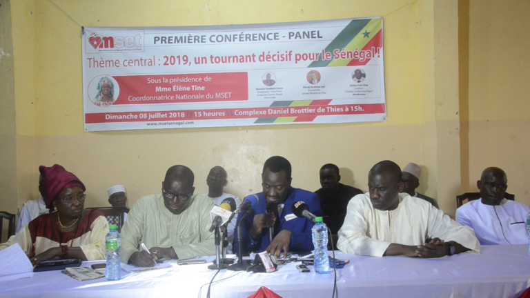 Le Sénégal dans un tourbillon, le MSET s’interroge sur le tournant décisif que constitue 2019