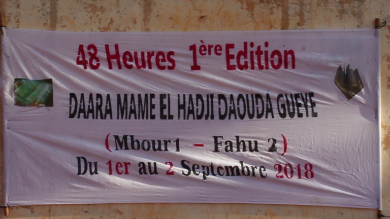 Vacances saines et citoyennes, Le dara d’El Hadji Mame Daouda Gueye donne l’exemple et interpelle les autorités