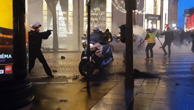 Gilets jaunes, Encore des heurts entre policiers et manifestants pour l’acte 6