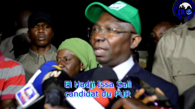 El hadji Issa Sall à Thiès, des coalitions de l’opposition contre le candidat sortant sont en gestation