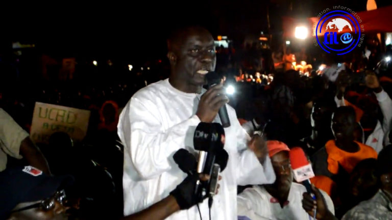 Premier discours de campagne 2019, Idrissa Seck « La gestion de Macky Sall et sa dette  ont asphyxié l’économie sénégalaise