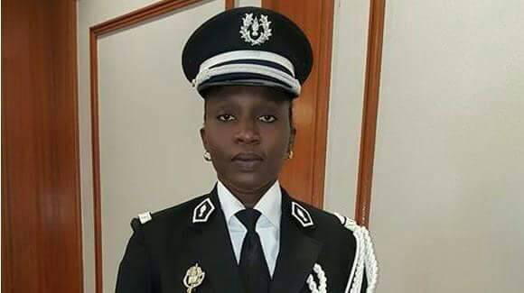 8 mars 2019 capitaine Mame Rokhaya Lo, Je suis la première femme pilote dans la gendarmerie et  même des Armées sénégalaises