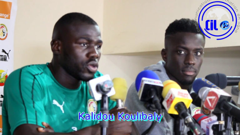 Kalidou Koulibaly et Idrissa Gana Gueye font face à la presse