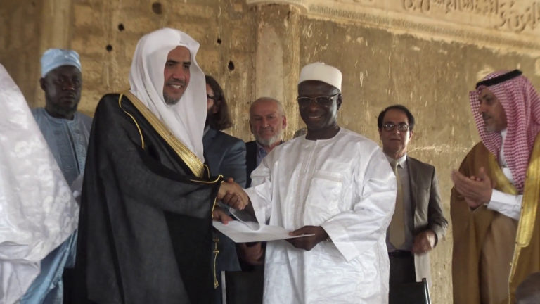 Achèvement des travaux de l’institut islamique Adja Fatou Djité, Abdoulaye Diop passe le témoin à la ligue mondiale islamique