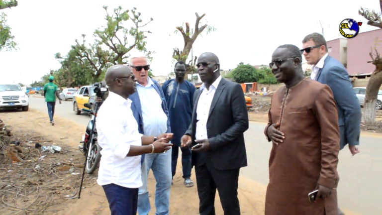 Réalisation d’un centre commercial, La commune de Thiès Est et Diarra SARL  conjuguent leurs efforts