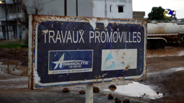 Thies, L’arrêt des travaux du PROMOVILLES exposent des populations à Mbour 3