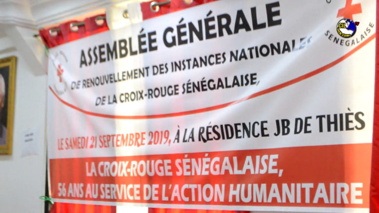 Renouvellement des instances de la croix rouge sénégalaise, Elue présidente Mme Bafou Ba  liste les difficultés et les défis