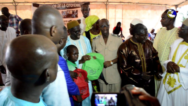 Promotion de la citoyenneté, Le professeur Abdoul Aziz Kébé mise sur les élèves et les talibés