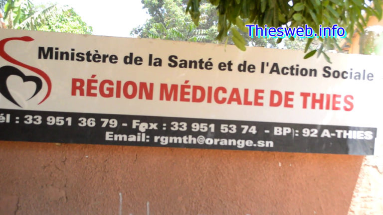 Situation épidémiologique du Coronavirus dans la région de Thiès,194 cas positifs soit 5% des 3932 cas au niveau national