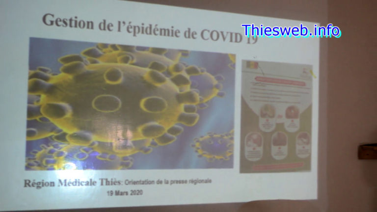 Propagation du coronavirus au Sénégal, 35 cas communautaires dans 26 localités à la date 18 Avril 2020.