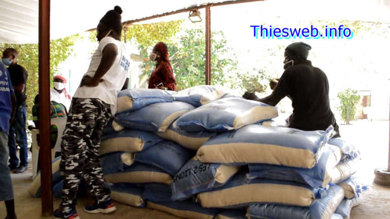Conséquences socio économiques du covid 19, ARCOTS de Thiès mobilise 6 tonnes de riz 600 litres d’huile