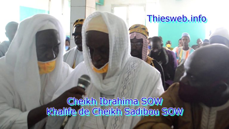 Nécrologie, Le khalife de thionakh peulh Cheikh Ibrahima Sow rappelé à Dieu ce Lundi 20 Février 2023