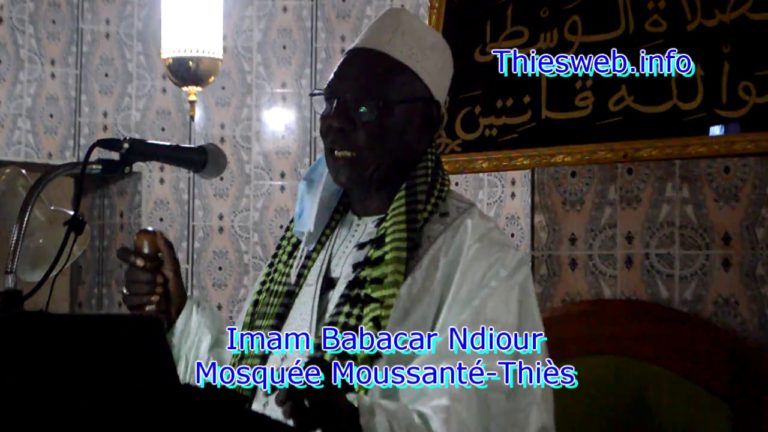 Nouvel An Musulman, Imam Babacar  Ndiour sur  les recommandations pour la tamkharite