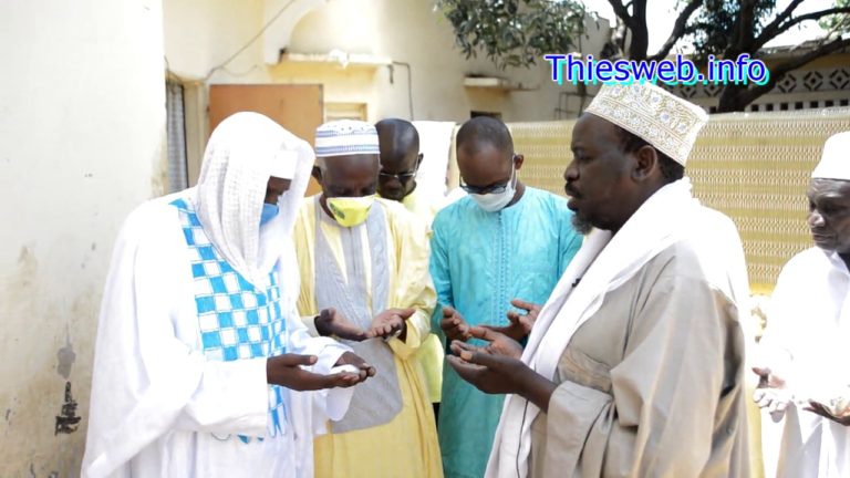 Visite de courtoisie entre guides religieux, Cheikh  Ibrahima SOW rend visite à Serigne Saliou Touré et à Thierno Abou DIA