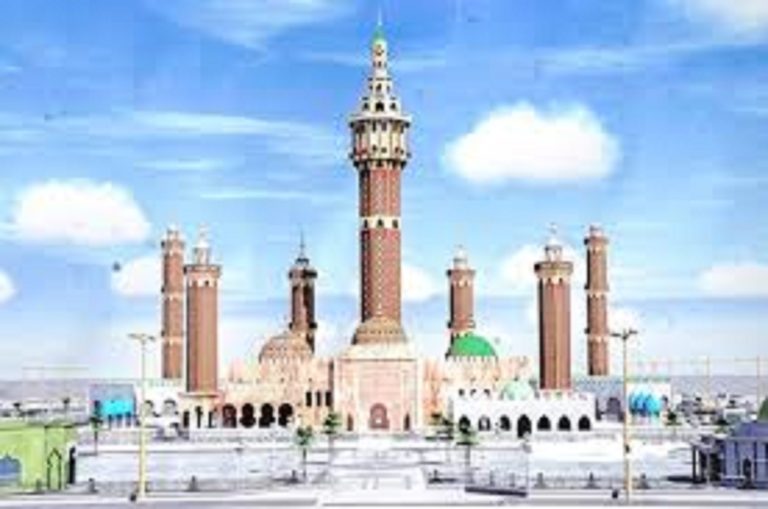 MAGAL TOUBA 2020, LA GRANDE MOSQUEE DE TOUBA,SERIGNE TOUBA ET CHEIKH ALPHA SOW PAR UN PETIT FILS