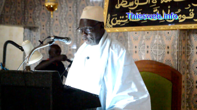 Sermon du 16 Avril 2021, Imam Babacar Tafsir Ndiour sur les bienfaits du ramadan