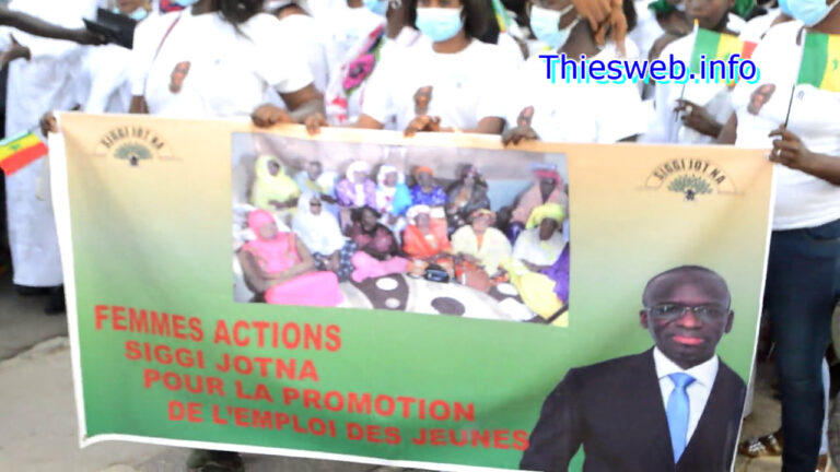Marche pour la paix et la stabilité, Le mouvement Siggi Jotna opte pour la consolidation des acquis au Sénégal