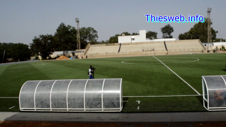 Infrastructure sportive à Thiès, Le stade Maniang Soumaré étrenne sa première pelouse synthétique grâce à la FIFA