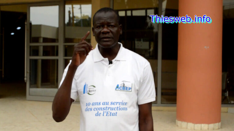 En visite de chantiers à Thiès, Moussa Sarr directeur technique de l’ACBEP dénonce la léthargie de l’APR dans le département de Thiès