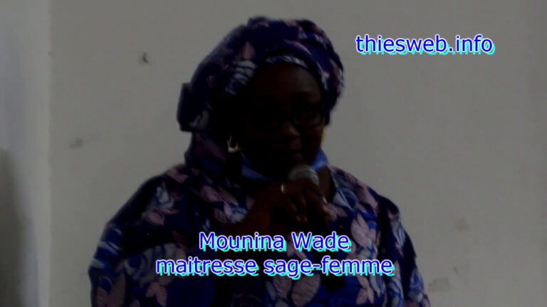 Santé maternelle à Thiès, 117 sages femmes sont en chômage à Thiès déplore Mounina Wade maitresse sage-femme