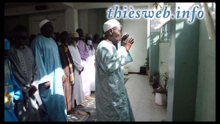 Korité 2022, La communauté ibadou rahmane de Thiès a prié à la mosquée Bilal ce dimanche 01 Mai 2022