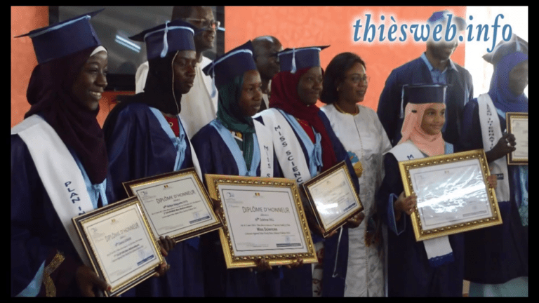 Concours Miss Maths Miss sciences, L’académie de Thiès honore ses lauréates