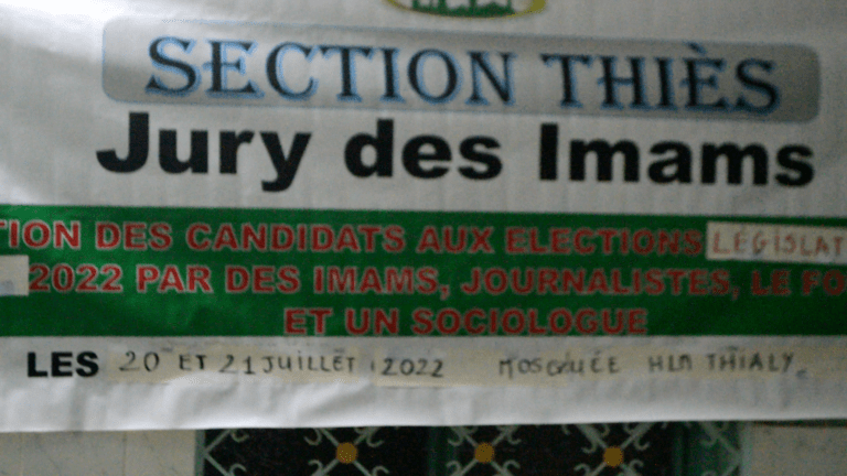 Législatives 2022, Birame Souleye Diop tête de Yéwwi Askan wi thiès  face au jury des imams