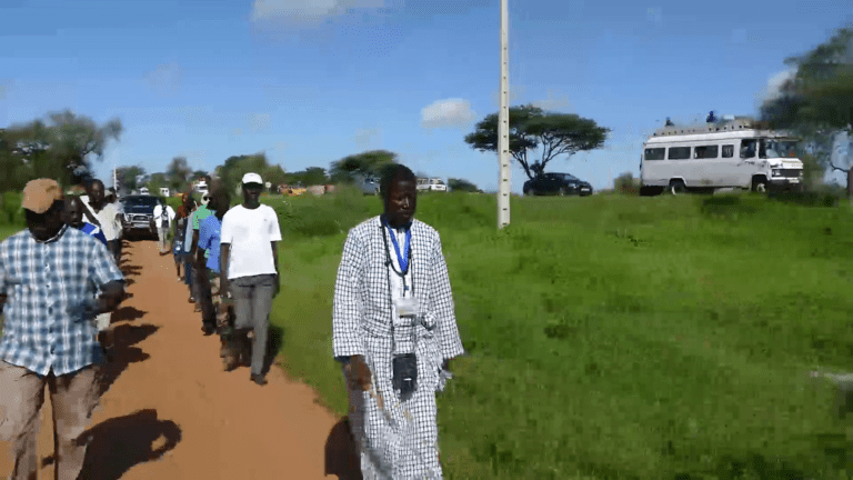 Marche vers Touba, Sacré Talla Sylla : un véritable talibé