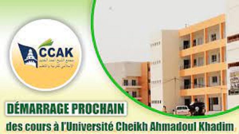 Rentrée académique 2022-2023, L’université Cheikh Ahmadoul Khadim démarre ses inscriptions