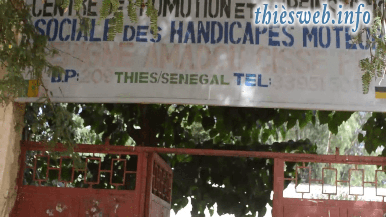 Partenariat, Le centre handicapé de Thiès reçoit une délégation canadienne de l’ONG CSI