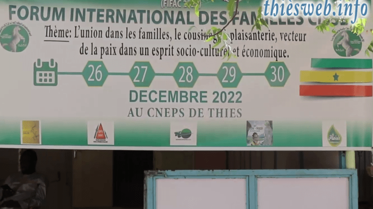 LE 1er FORUM DES CISSE A THIES DANS TOUS SES ETATS, L’UNITE DES PEUPLES AFRICAINS ENCLANCHEE PAR LES CISSE POUR UN DEVELOPPEMENT DU CONTINANT