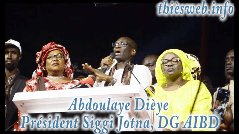 Hommage au président Macky Sall, Macky Sall est une chance pour le Sénégal selon Abdoulaye Dièye