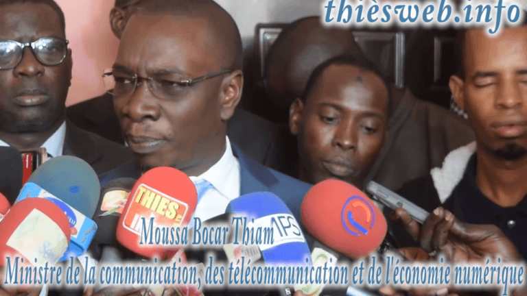 Difficultés du secteur des Médias au Sénégal, Le ministre de la communication Moussa Bocar Thiam annonce les assises de la presse