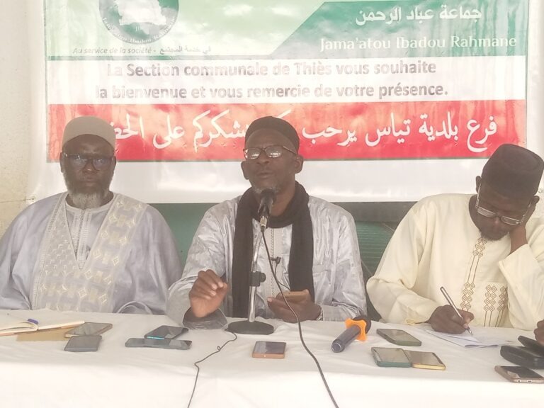 CONFERENCE RAMADAN DIMANCHE 1er MARS PAR INSPECTEUR MBACKE NDOUR