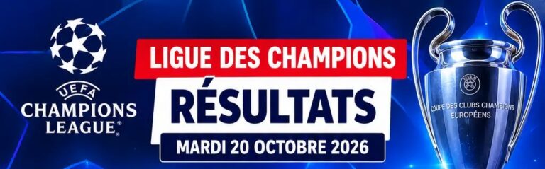 Résultats matchs ligue des champions